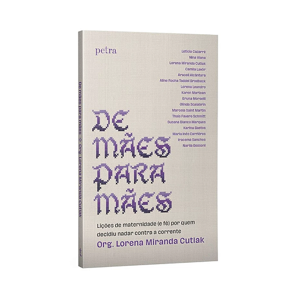 De mães para mães Capa comum