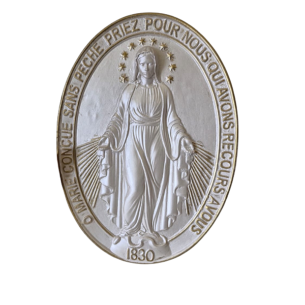 Imagem Nossa Senhora das Graças em Gesso luminado