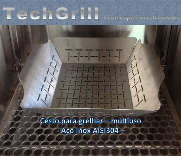 Cesto Grelha - multiuso