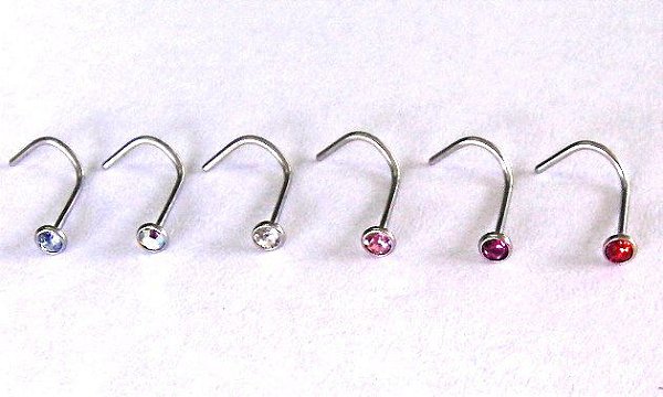 Nostril Aço Cirurgico / Banho ouro no atacado