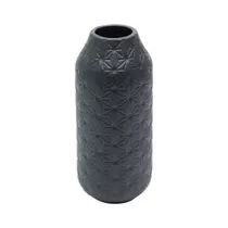 VASO DECORATIVO CERÂMICA PRETO