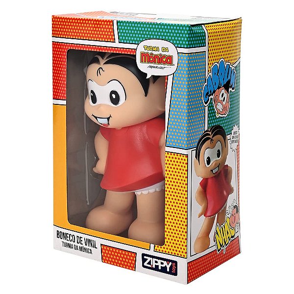 Boneco de Vinil Mônica 18cm