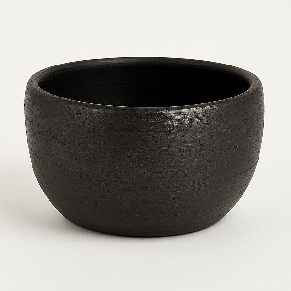 Cumbuca Barro Preto Capixaba Para Caldos e Sopas 1200ml