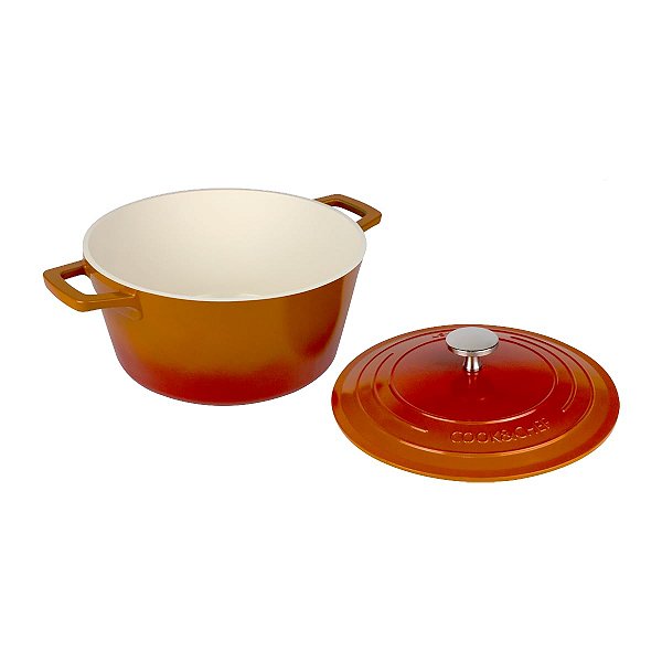 Caçarola 24cm Cook e Chef Laranja - Mimo Style