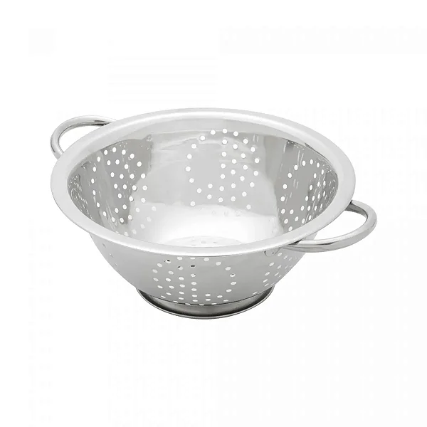Escorredor de Massas de Aço Inox Prime 24cm  - Lyor