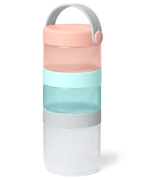 Kit Porta Leite em Pó / Snack 3 em 1 - 1 de 300ml e 2 de 180ml