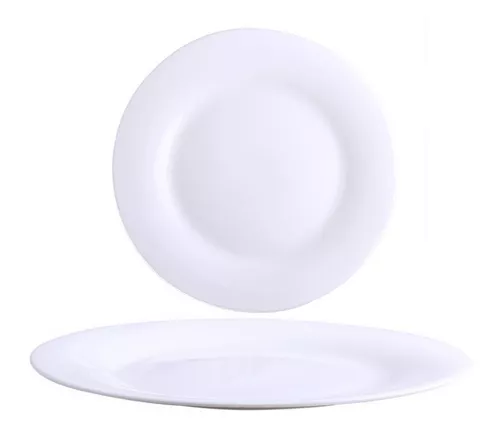 Prato Raso Ariana 25,5cm Opalino