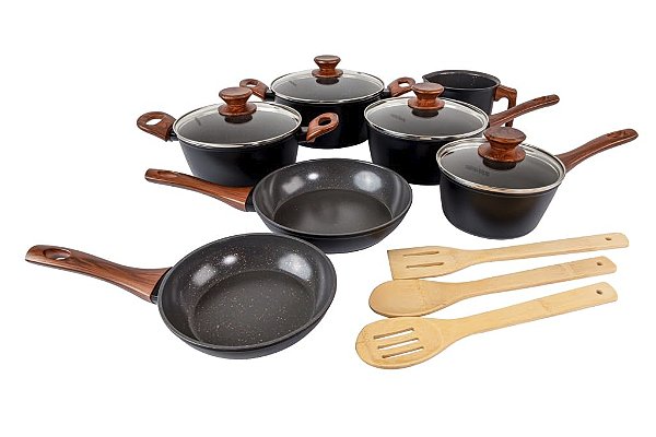 Conjunto Panelas Ind Style Cook Bk 10 BLACK