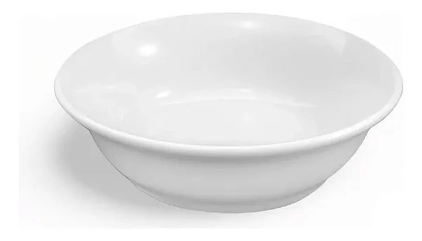 Tigela Japonesa Porcelana Branca Gourmet 500 ML