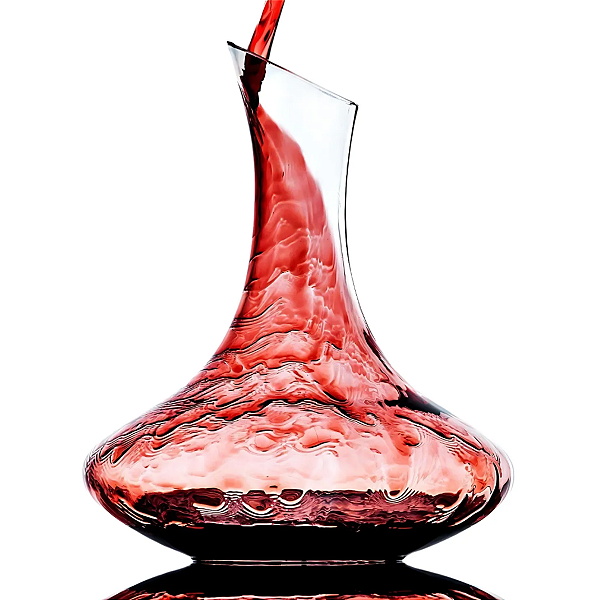 Decanter Aerador De Vinho Vidro Luxo 2,0 Litros
