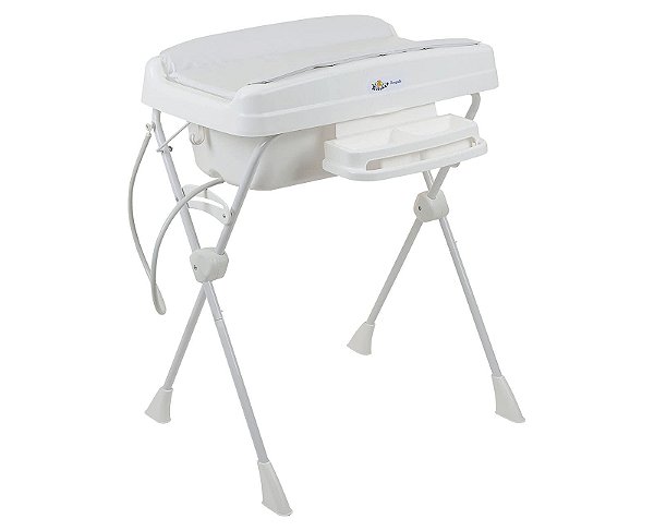 Banheira Com Suporte E Trocador Branco Millenia Burigotto