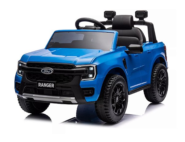 Carrinho Elétrico Infantil Ford Ranger Azul 12v