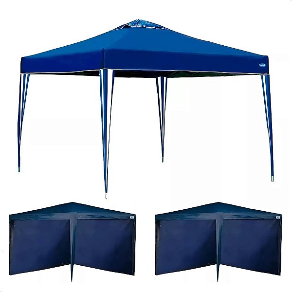 Kit Gazebo 3x3m + 4 Paredes