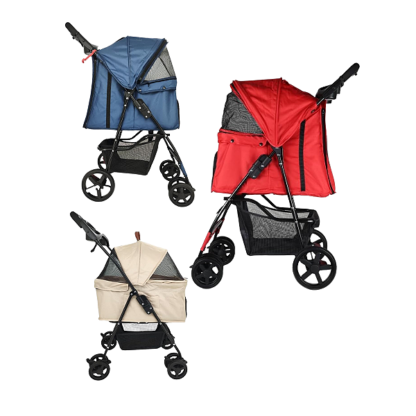 Linha Pet, Carrinho de Passeio  Até 15kg