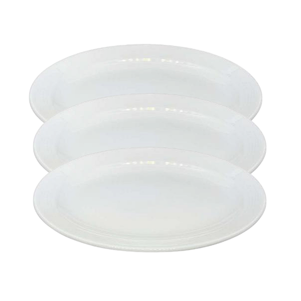 3 Travessa de Porcelana 26x18cm