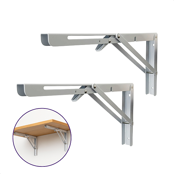 Cantoneira 35 cm Para Mesa Dobrável De Parede