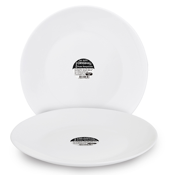 Kit 6 Pratos Redondos 26,67cm Premium Original Line