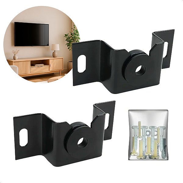 Suporte Tv Fixo Led Lcd Smart monitor 10 A 100 Polegadas Universal VESA SBRU750 24 32 39 42 43 50 55 60 65 71 90 polegad