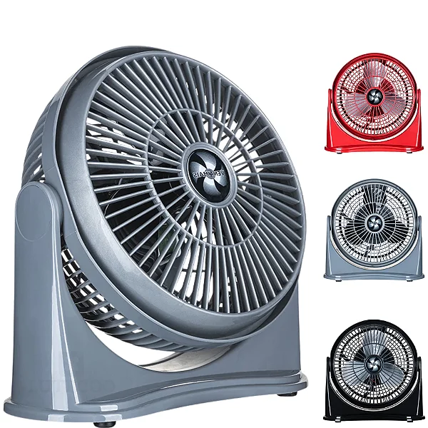 Circulador De Ar 25cm 127v Potente Silencioso De Mesa