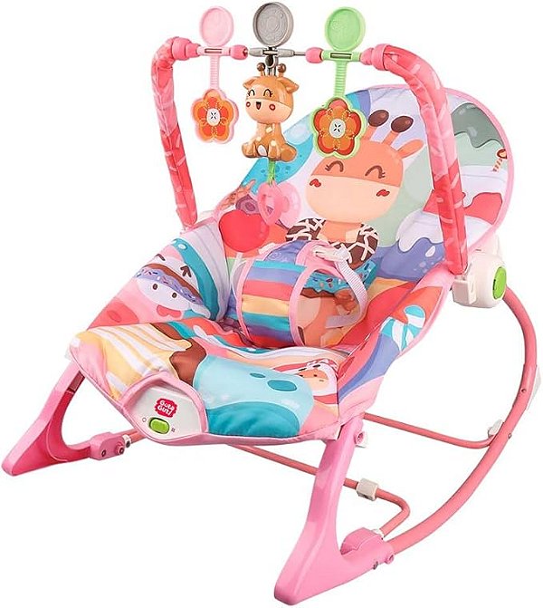 Cadeira De Balanço Para Bebê Gogu Baby Descanso E Balanço