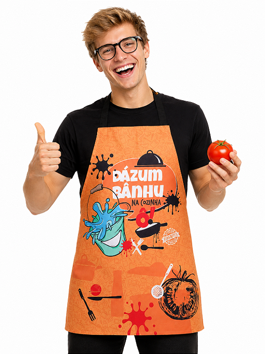 Avental Dázum Bânhú na Cozinha!