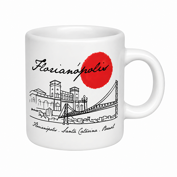 Mini Caneca Florianópolis 100 ml