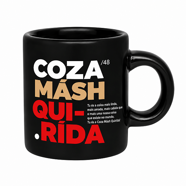 Mini Caneca Côza Másh Quirída 100ml