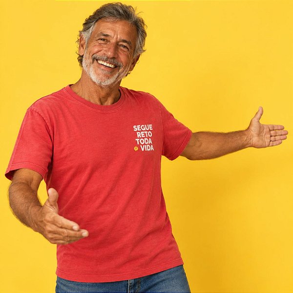 Camiseta Segue Reto Toda Vida