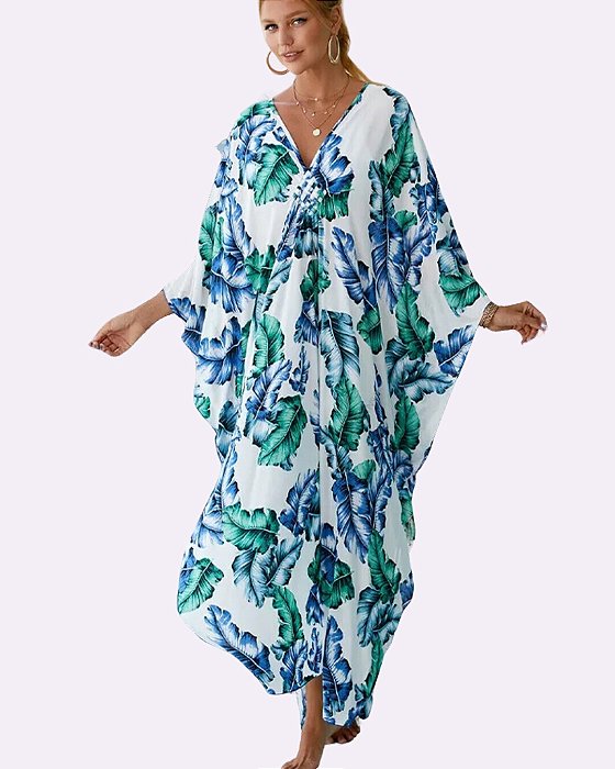 Kaftan Folhagem