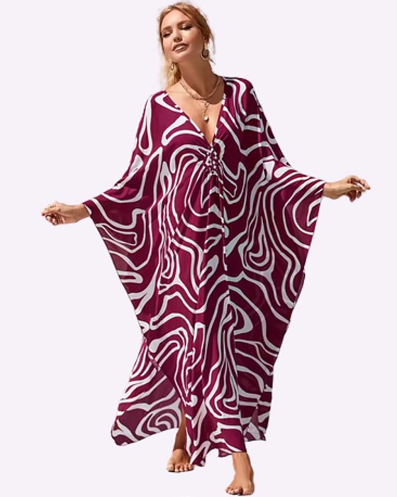 Kaftan Estampado Cherry