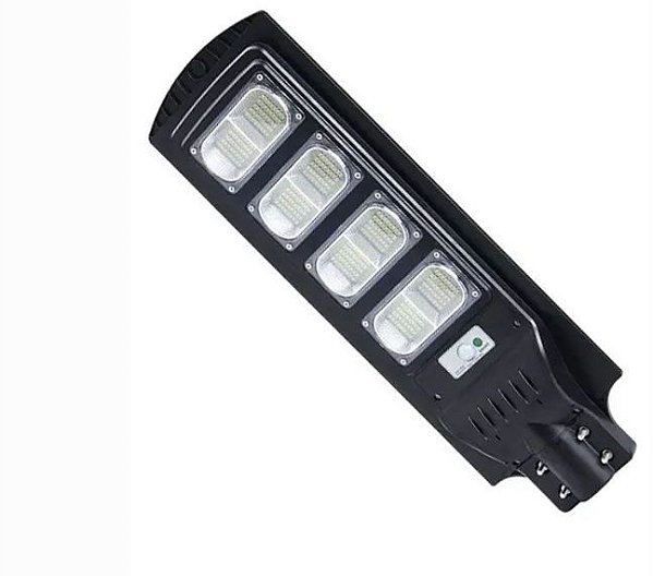 Luminária Pública De Poste Solar 200W LED Com Sensor e Controle