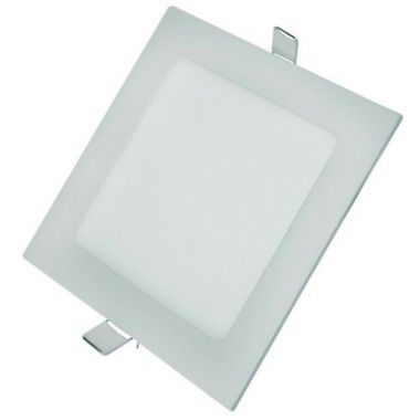 Luminária Plafon LED 25w 30x30 Quadrado Embutir Branco Frio 6000k