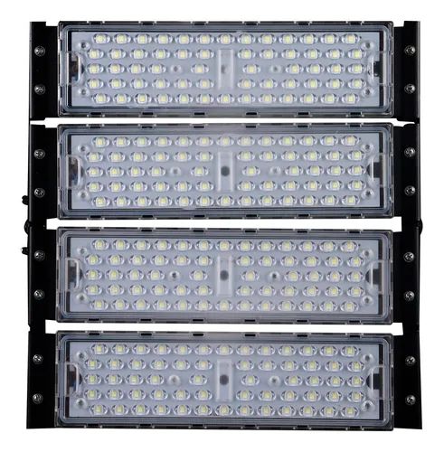 Refletor LED Holofote Modular 200w 6500K Branco Frio IP67