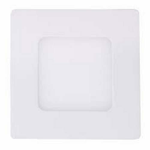 Kit 10 Luminárias Plafon LED 3W 8x8 Quadrado Embutir Branco Quente 3000k