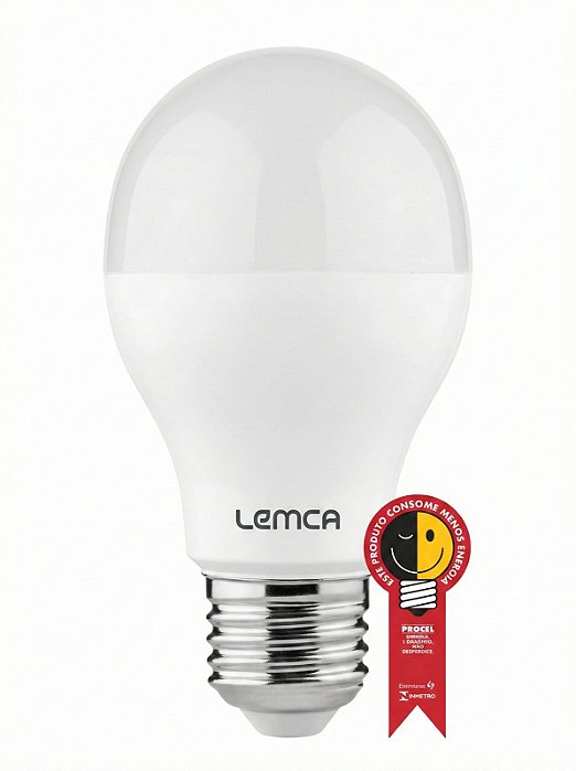 Lâmpada 8W Super LED Bulbo Bivolt Branco Frio 6000k