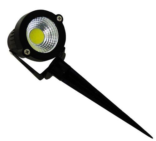 Luminária LED 7W Espeto De Jardim Cob Branco Quente Prova D'água