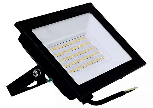 Kit 5 Refletor Holofote LED 200W SMD IP65/IP66 A prova D'Água Branco Quente 3000k