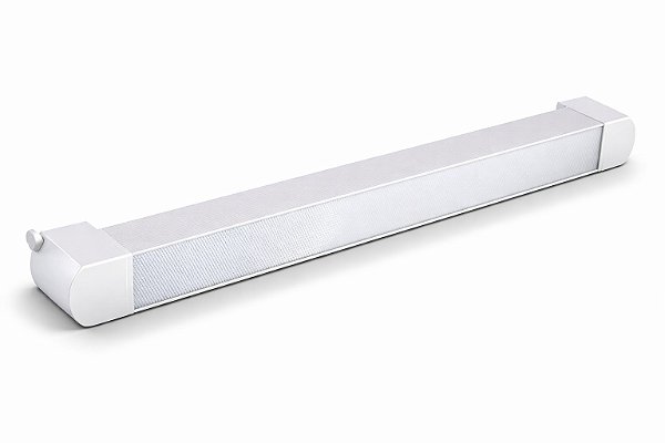 Luminaria LED Spot Linear Para Trilho Eletrificado Barra Branco Difusa 35W Branco Quente 3500K