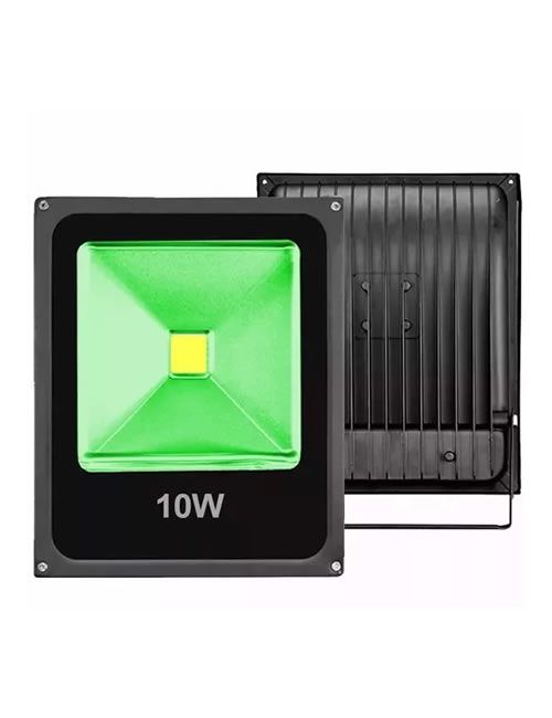 Refletor Holofote LED Cob 10W A prova D'Água IP64/IP66 Verde