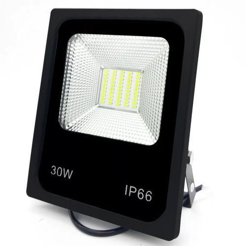 Refletor Holofote LED 30W SMD IP65/IP66 A prova D'Água Branco Frio 6000k