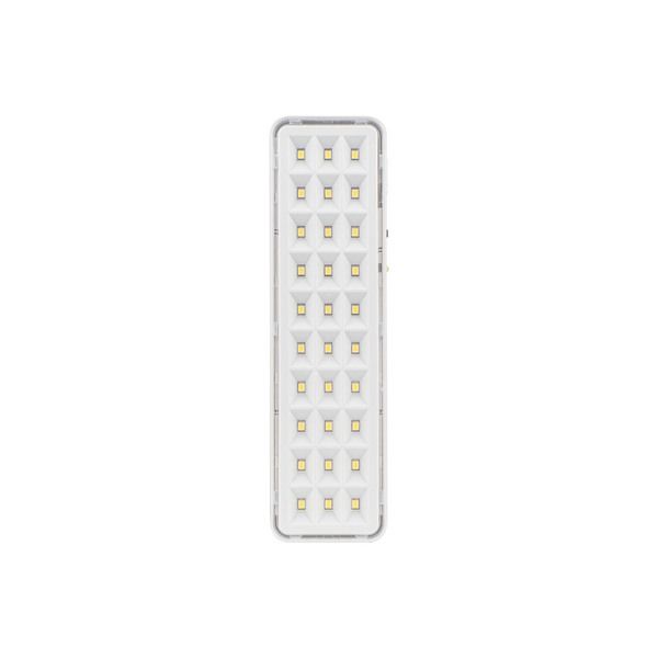 Luminária De Emergência Lâmpada 30 LEDS Bivolt Recarregável SLIM
