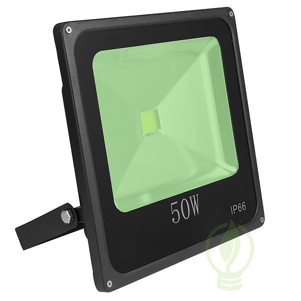 Refletor Holofote LED Cob 50W IP65/IP66 A prova D'Água Verde