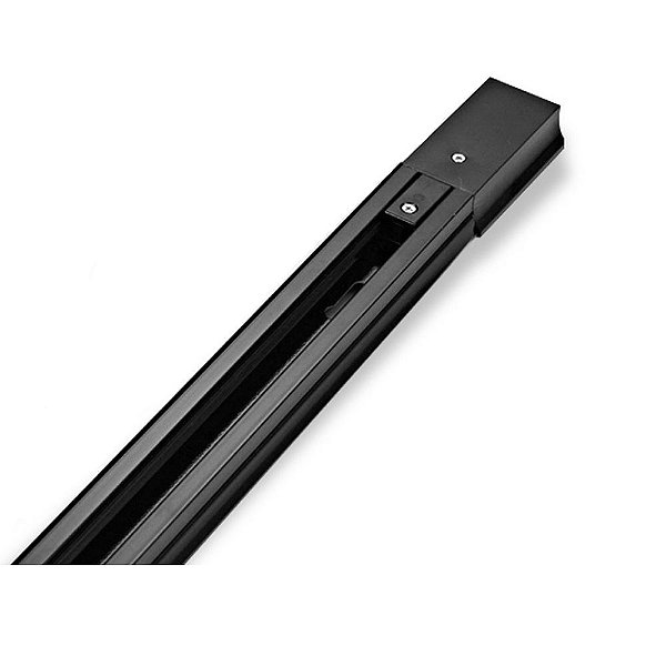 Trilho Eletrificado para Spot LED 1 metro Bivolt Preto