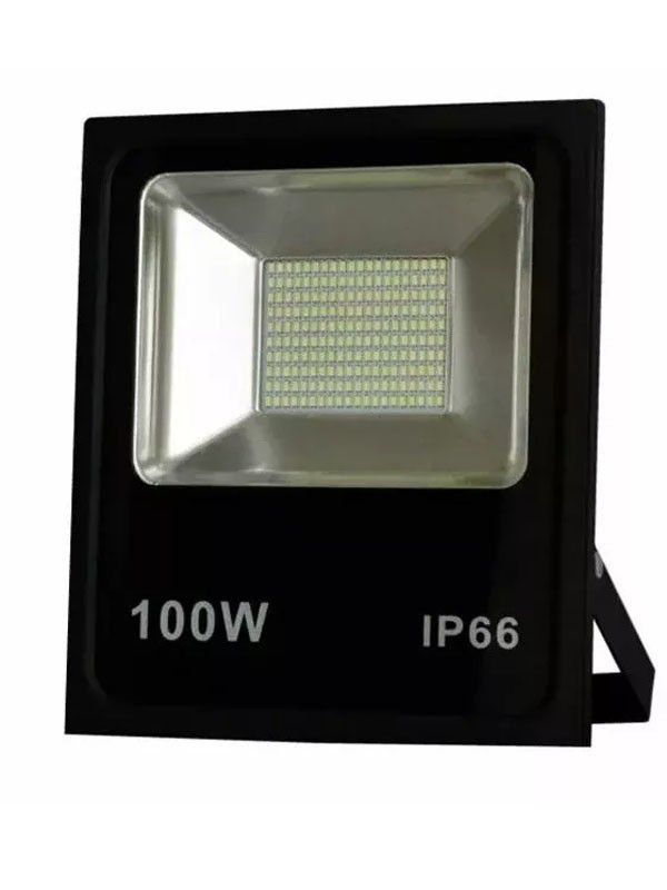 Refletor Holofote LED 100W SMD IP65/IP66 A prova D'Água Branco Frio 6000k