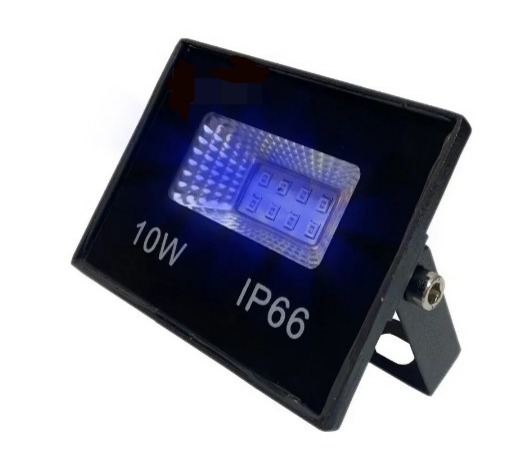 Refletor Holofote LED 10W SMD A prova D'Água IP65/IP66 Azul