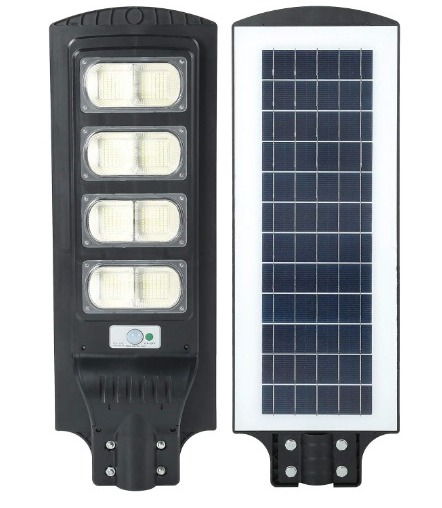 Luminária Pública De Poste Solar 250W LED Com Sensor e Controle