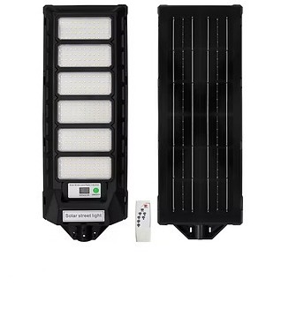 Luminária Pública De Poste Solar 250W LED Com Sensor e Controle