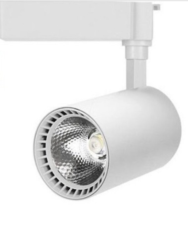Spot 30w LED Branco para Trilho Eletrificado Branco Frio 6000k