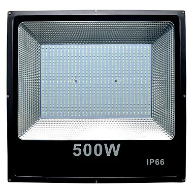 Refletor Holofote LED 500W SMD IP65/IP66 A prova D'Água Branco Frio 6000k