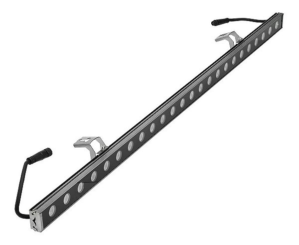 Luminária Ribalta Led 24v Digital 1 Metro 24W RGBW Colorido